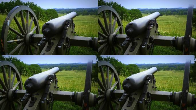 葛底斯堡国家军事公园的美国内战大炮