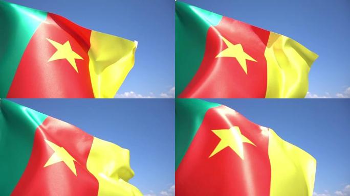 喀麦隆的旗帜