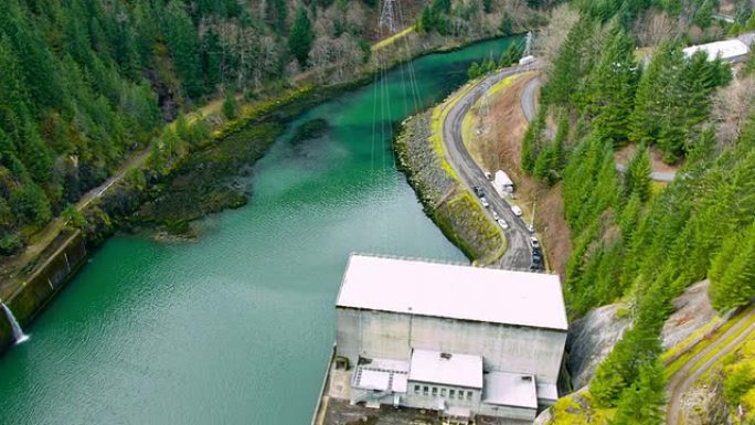 水电站大坝