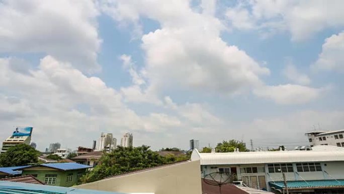 带延时的云景观