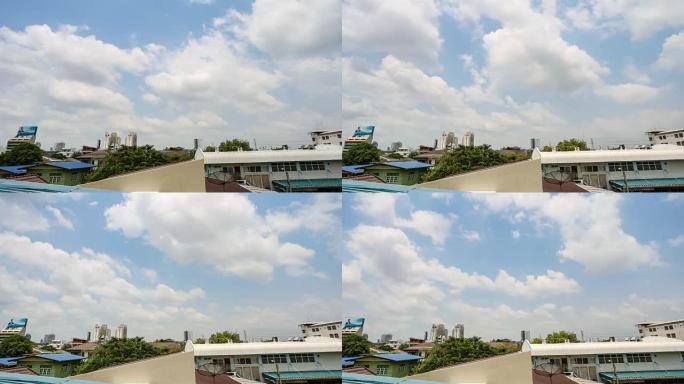 带延时的云景观