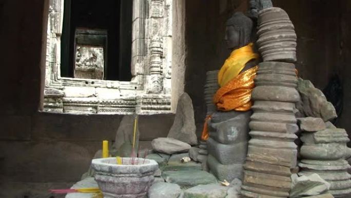 遗迹世界遗产柬埔寨文化香火