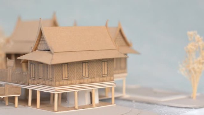 焦点：泰国建筑三维建筑模型