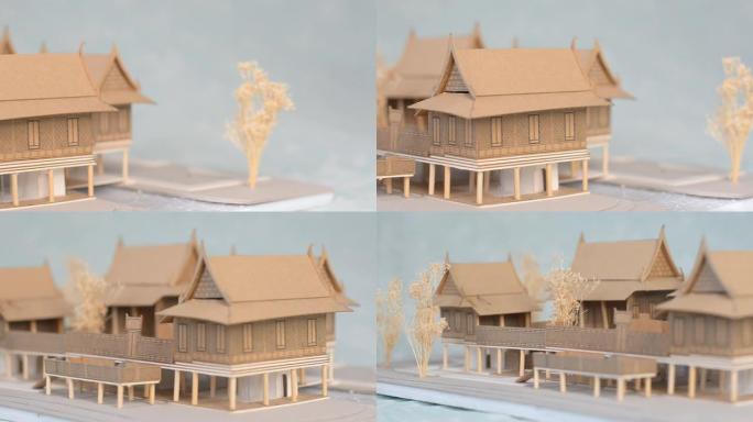 焦点：泰国建筑三维建筑模型