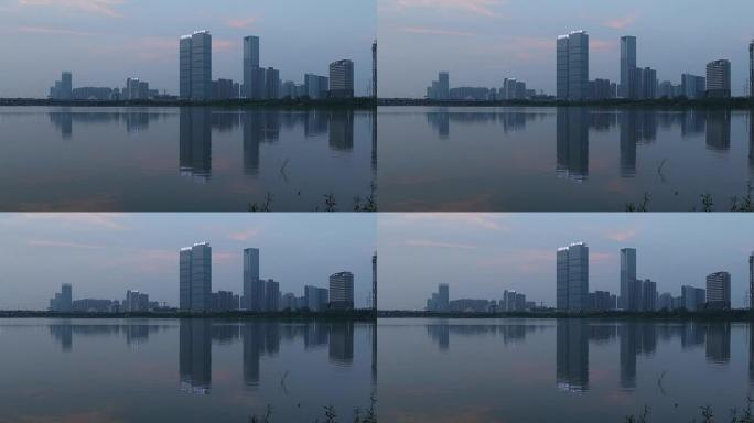 中国的城市、湖泊和建筑