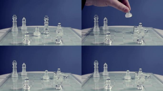 将死先手透明棋子