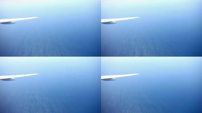 从飞机上的舷窗