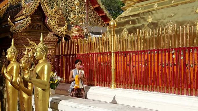 泰国清迈素贴寺