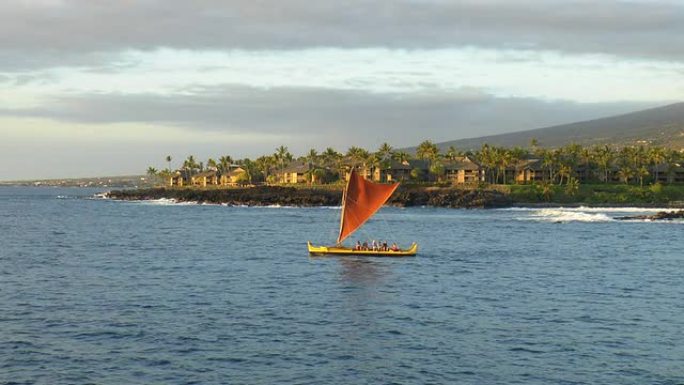 夏威夷支腿独木舟-夏威夷Kailua Kona