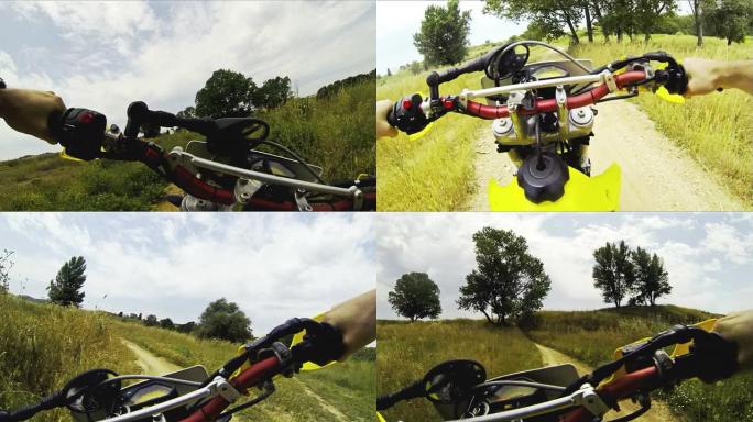 Enduro摩托车交叉测试视频