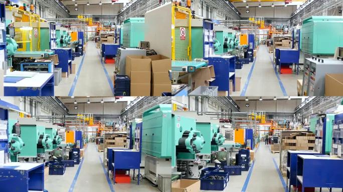 制造工厂工厂车间生产线机床数控自动化