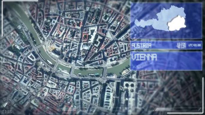 维也纳的未来卫星图像