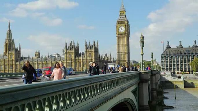 伦敦威斯敏斯特大桥和议会 (4K/UHD至高清)