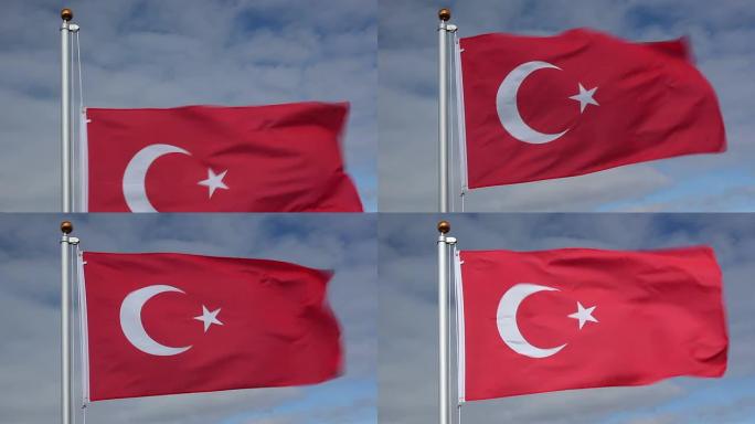 升起土耳其国旗