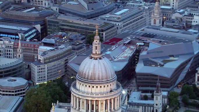 英国伦敦圣保罗大教堂高清天线