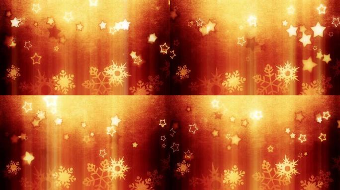 美丽的装饰雪花环