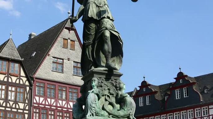 法兰克福的女法官法兰克福的女法官雕像