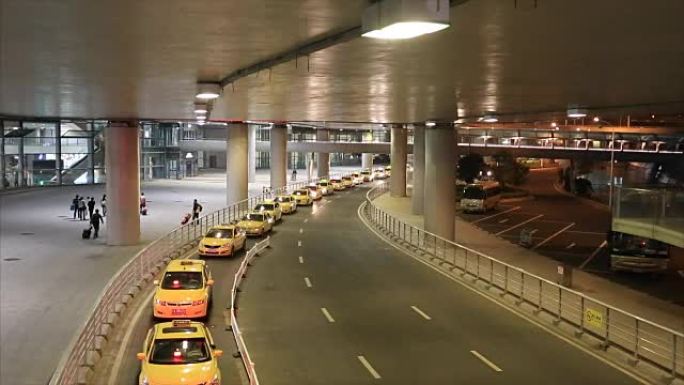 南京禄口国际机场黄色出租车拉客