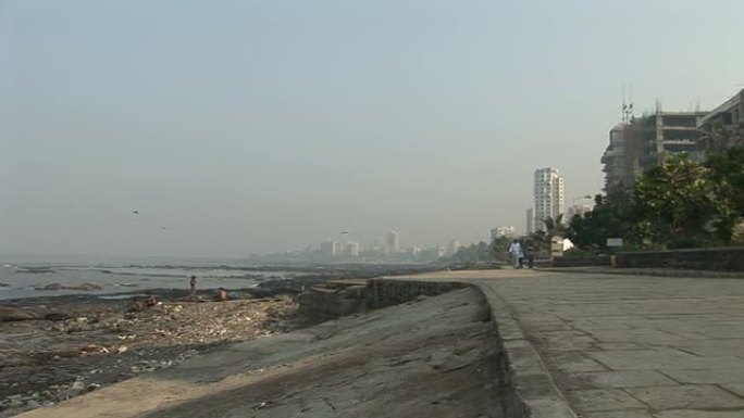 印度，孟买海岸印度孟买海岸