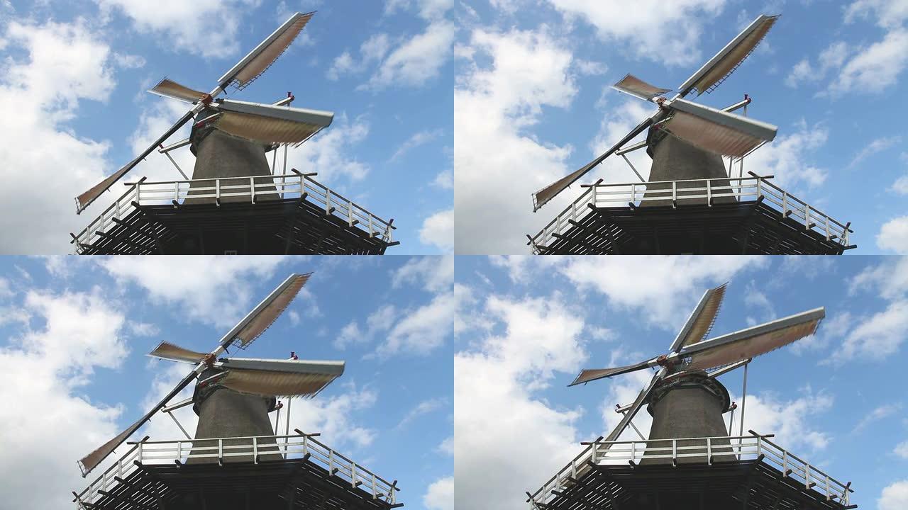 伊泽尔河上的风车