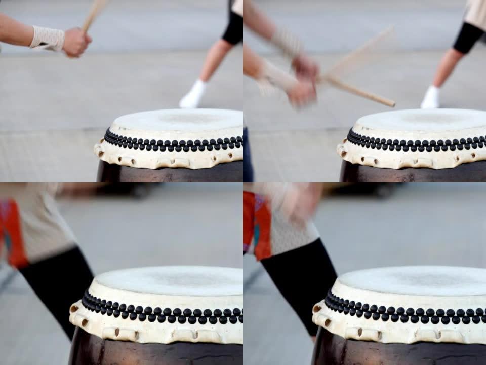 NTSC：日本传统太鼓和鼓手（双视频）
