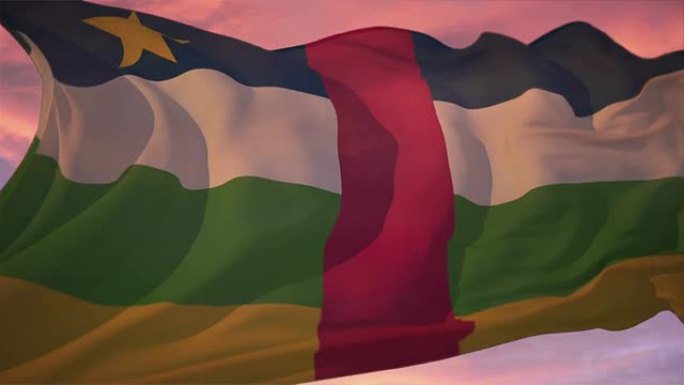 中非旗帜