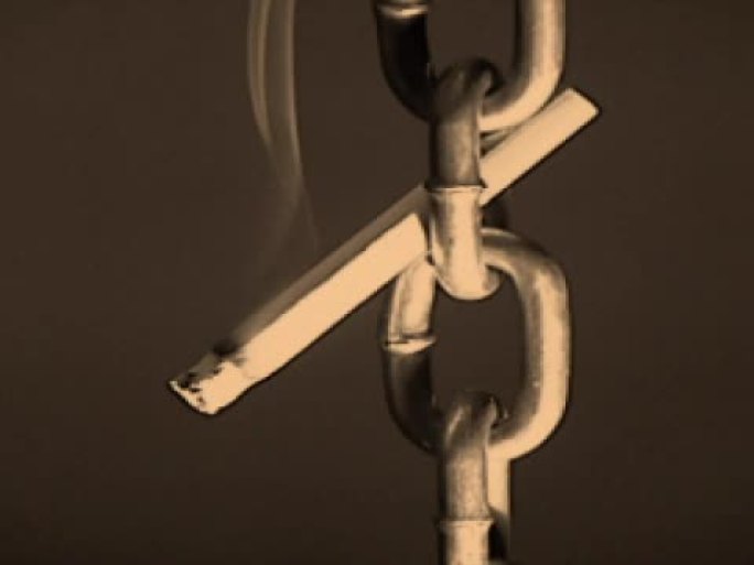 “连锁”吸烟