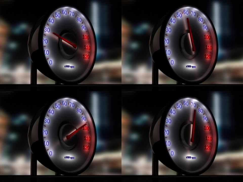 （NTSC）汽车转速计