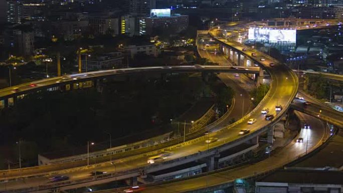 曼谷的高速公路交通