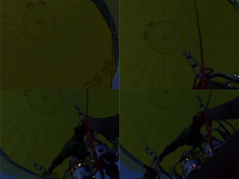 热空气气球的火焰素材