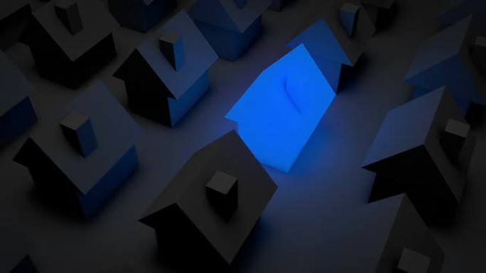 Glowing House-蓝色（全高清）