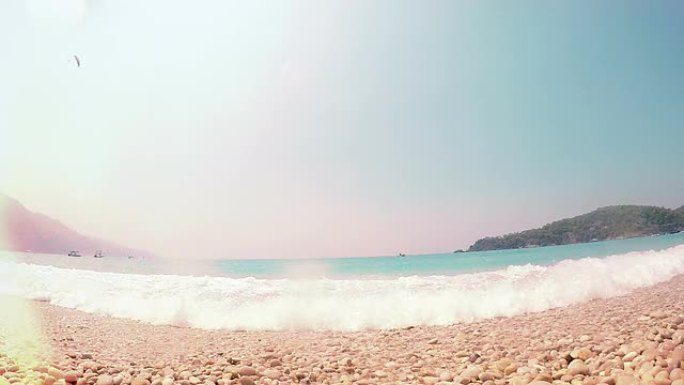 沙滩-蓝天