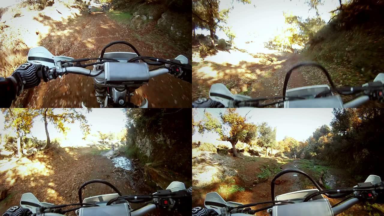 Enduro摩托车越野视频