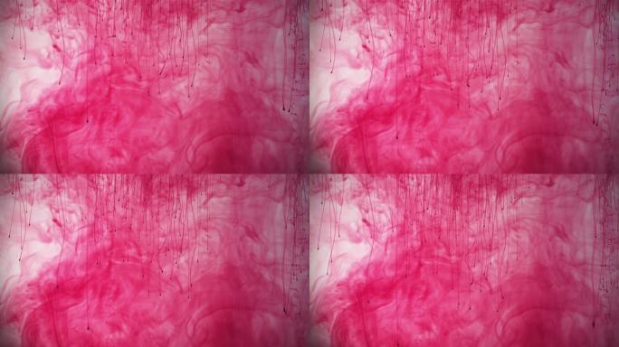 水中的墨水图案