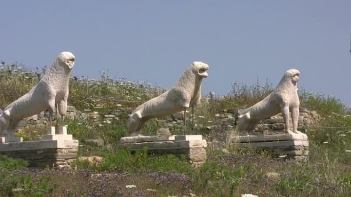 Delos，纳仙狮，基克拉泽斯，希腊