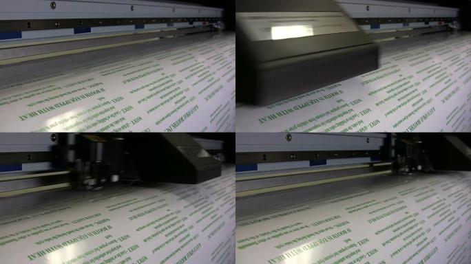 HD：打印标签的宽幅打印机