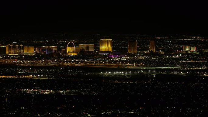 拉斯维加斯夜景拉斯维加斯大道夜景