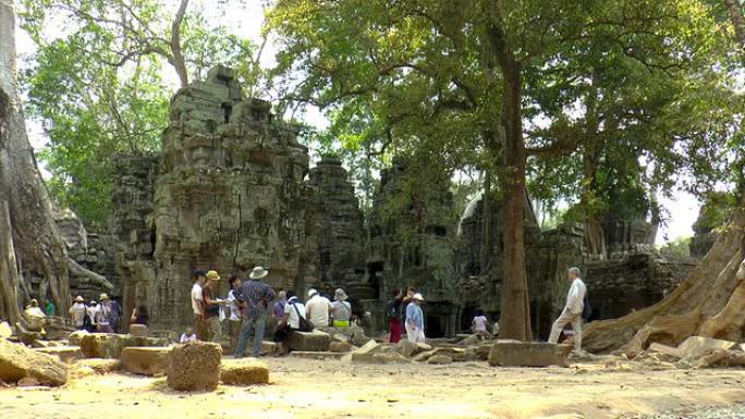 Ta Prohm Temple-柬埔寨吴哥
