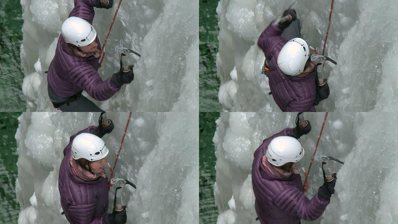 HD：攀冰攀岩攀登登山运动