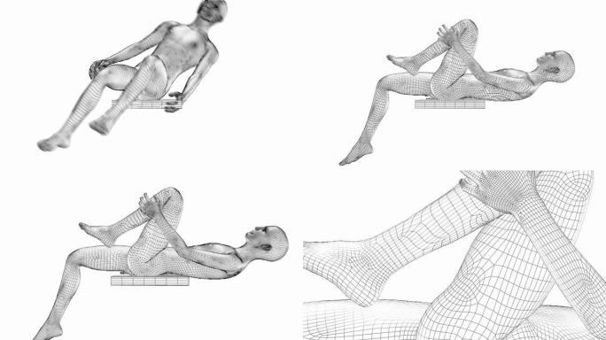 膝关节矫形运动范围测试