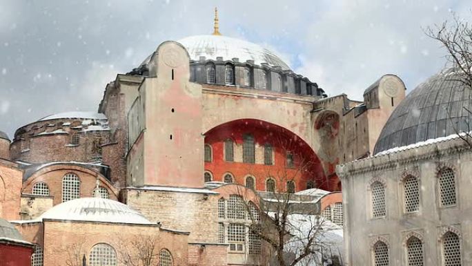 圣索菲亚大教堂，伊斯坦布尔，土耳其