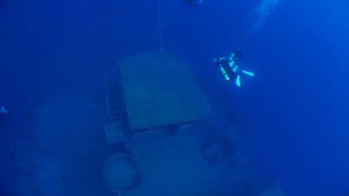 海底沉船海底沉船潜水探险