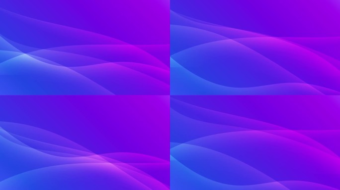 抽象蓝紫多彩渐变线条波浪形背景