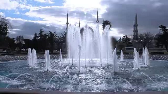 水舞喷泉伊斯坦布尔