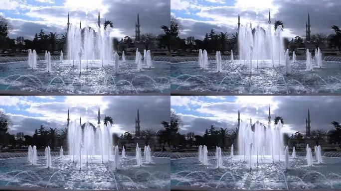 水舞喷泉伊斯坦布尔