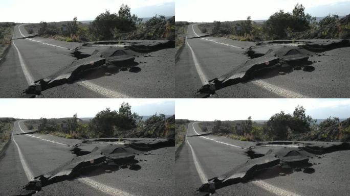 最近地震破裂的道路概述