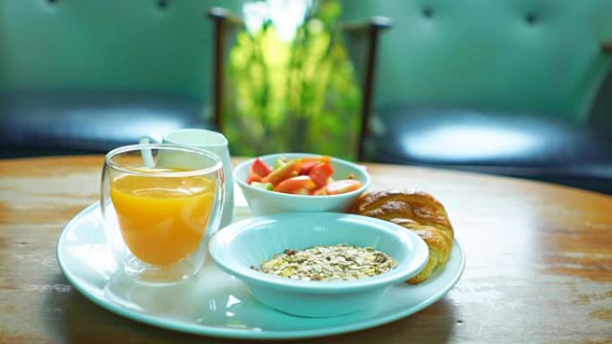 健康食品，在早晨重新开始