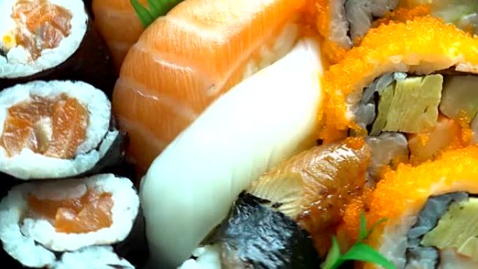 寿司摆拍日式食品