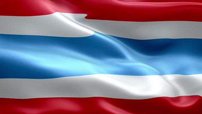 国旗泰国波浪图案可循环元素