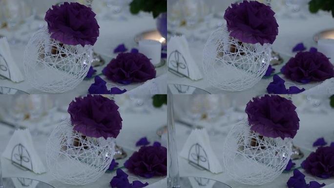 新娘餐桌婚礼主题装饰